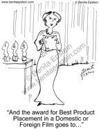 funny business cartoon product placement award 1489